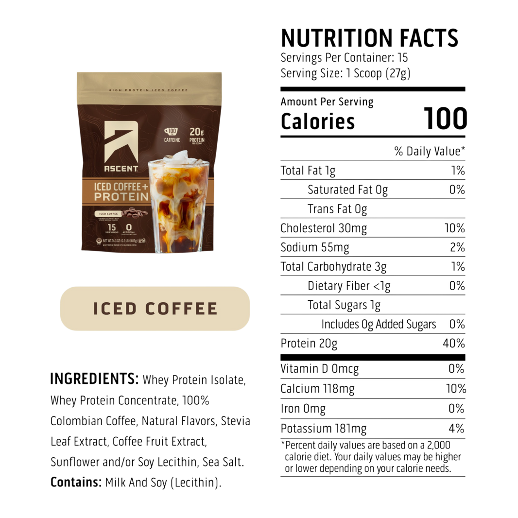 Ascent Iced Coffee Protein