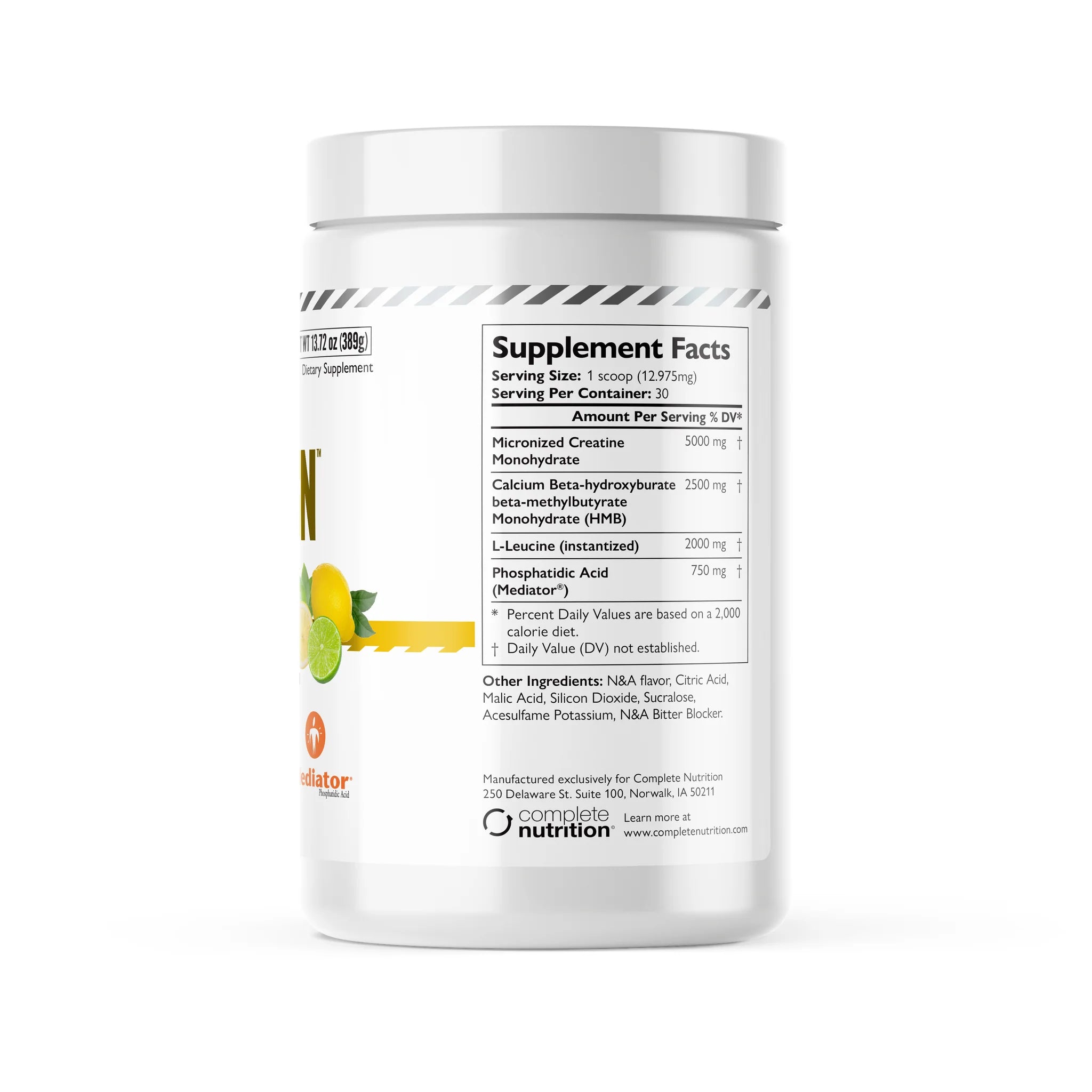 Alpha Gain- Phosphatidic Acid, HMB, L-Leucine, & Creatine