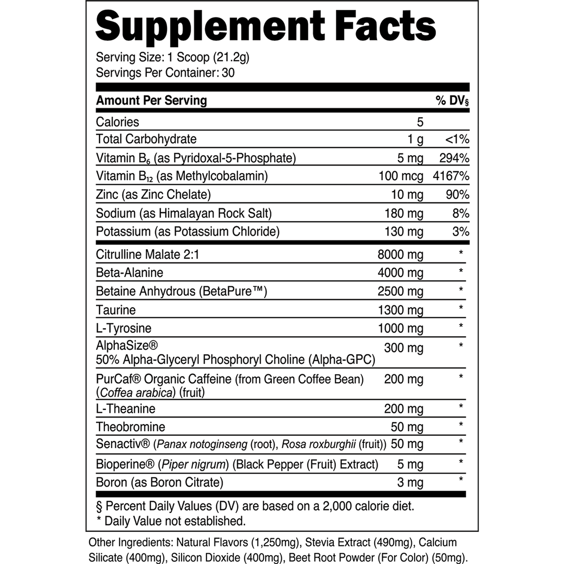 Bulk Pre-Workout