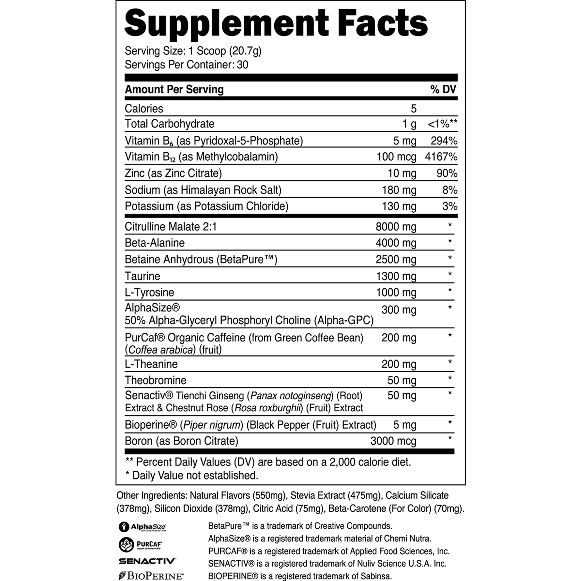 Bulk Pre-Workout