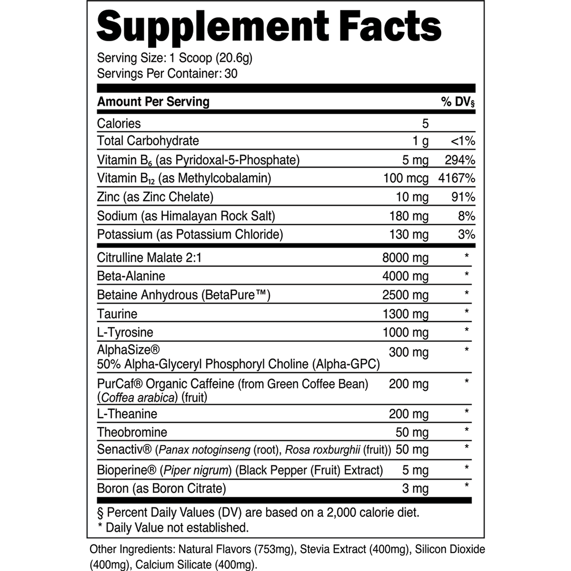 Bulk Pre-Workout