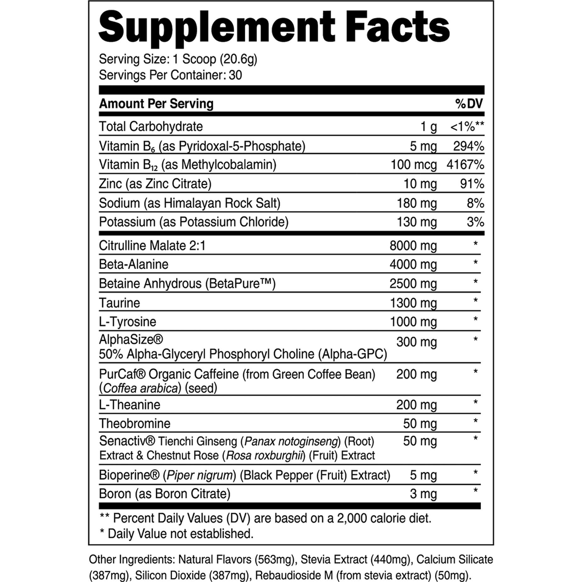 Bulk Pre-Workout