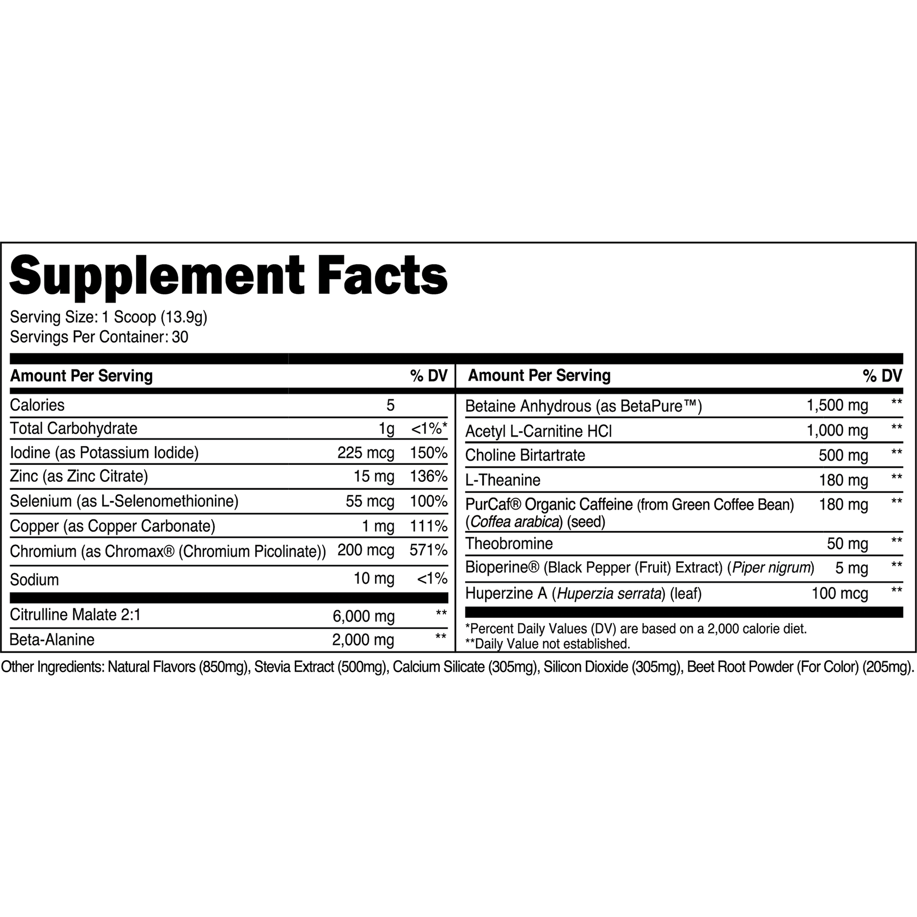 Lean Pre-Workout