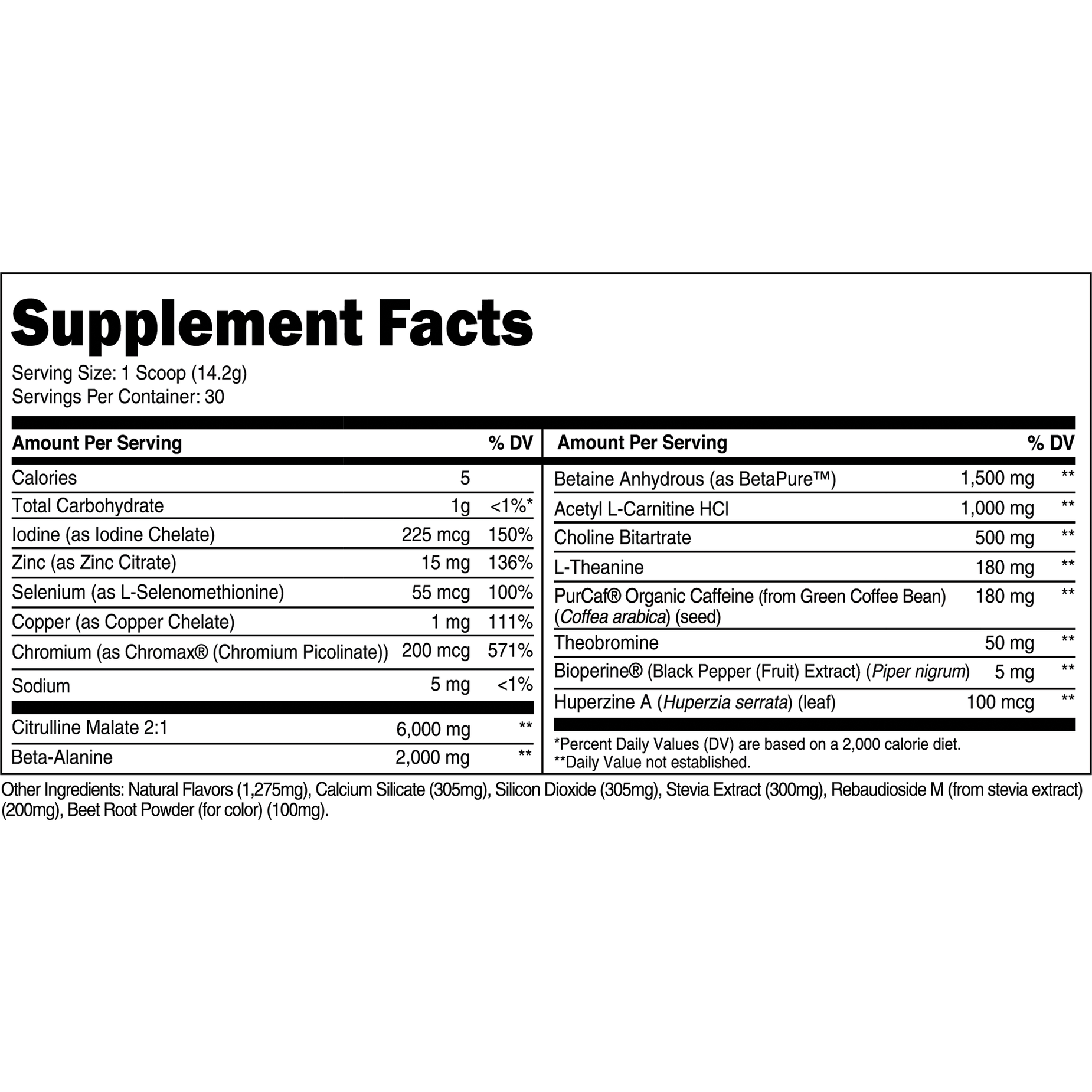 Lean Pre-Workout
