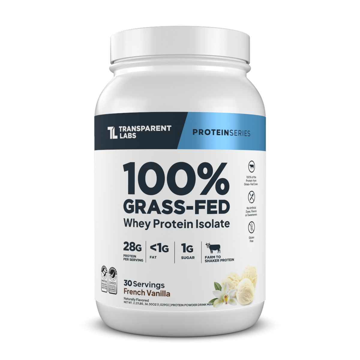 Grass-Fed Whey Protein Isolate