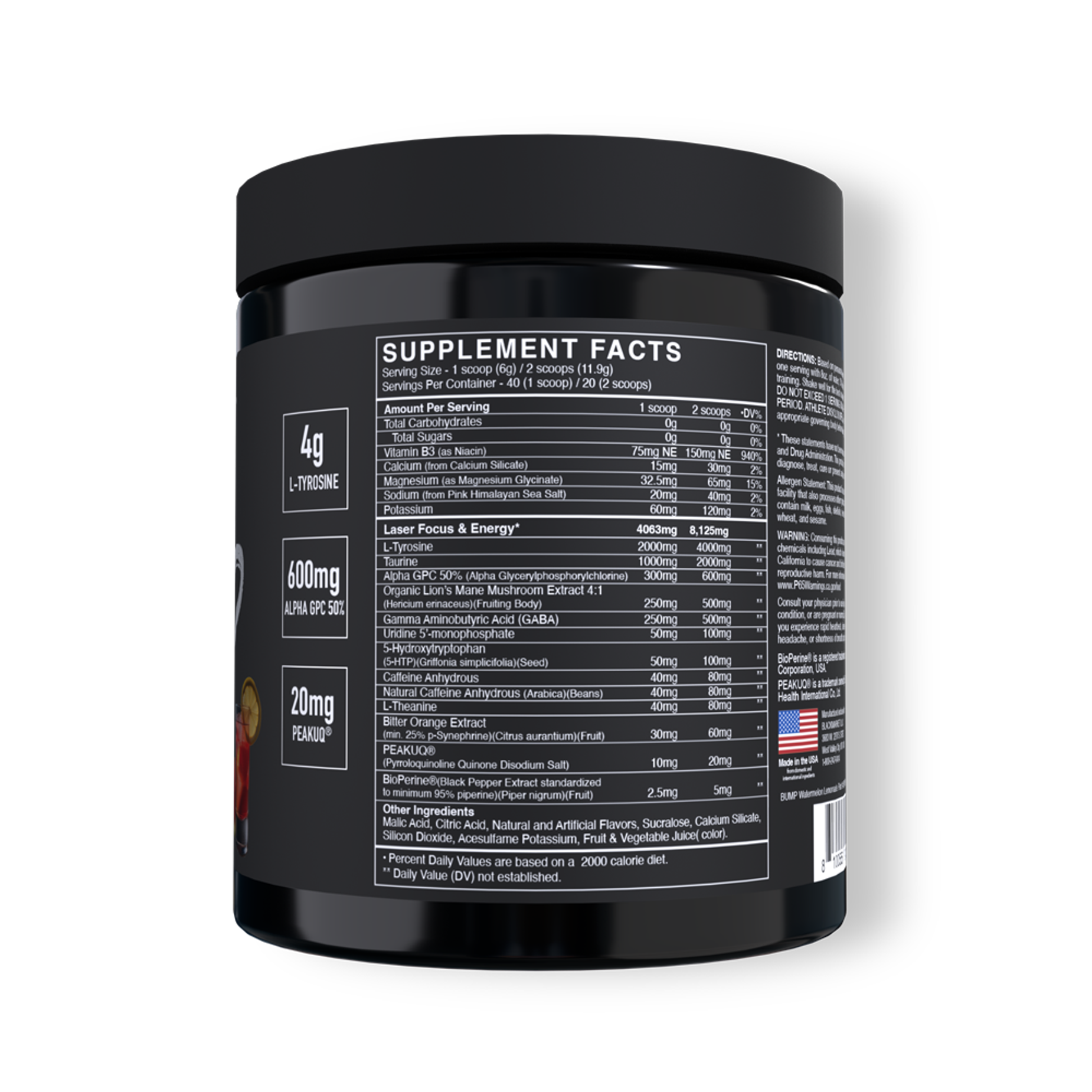 BUMP Laser-Focus Nootropic
