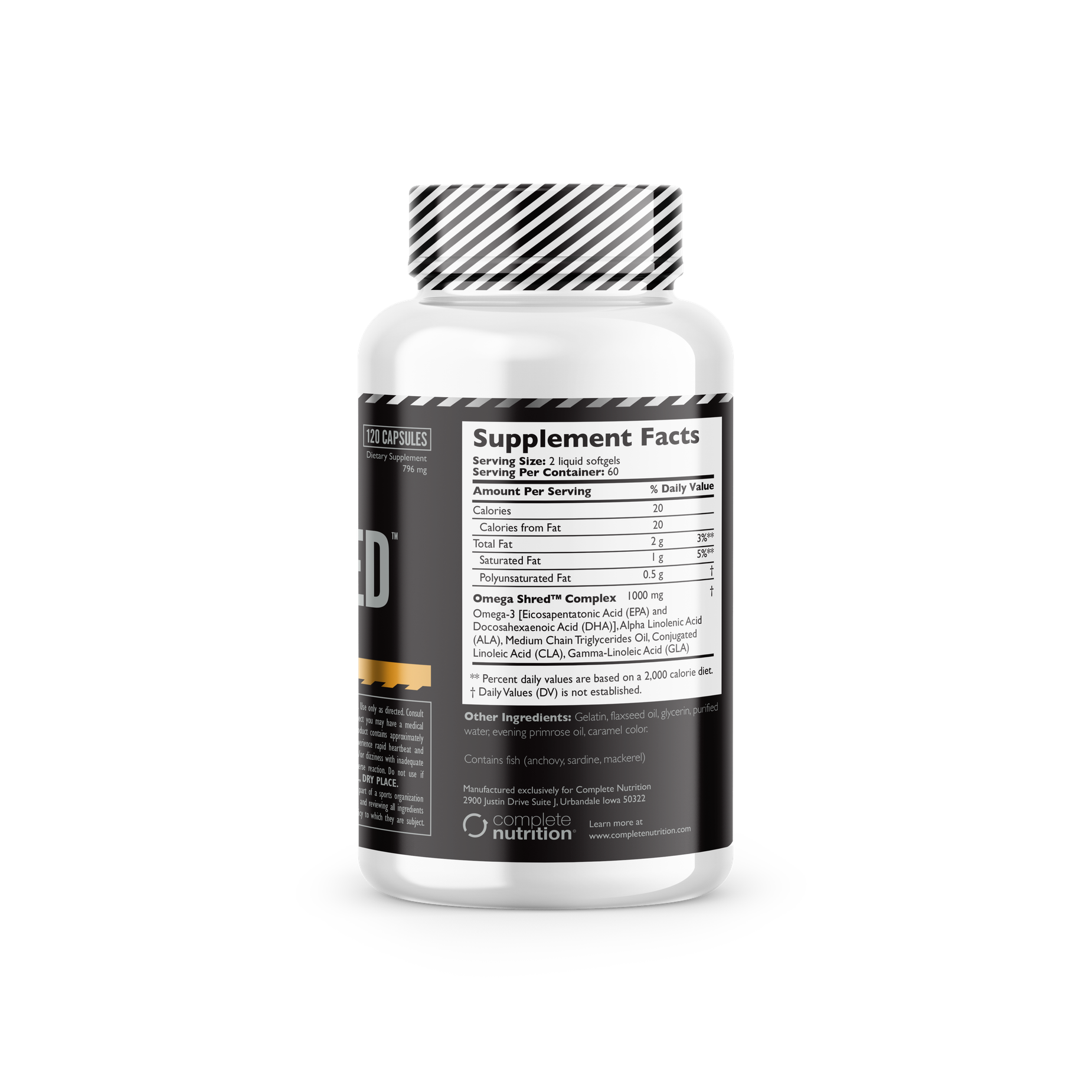 Legal Limit Labs OMEGA SHRED Lean Support