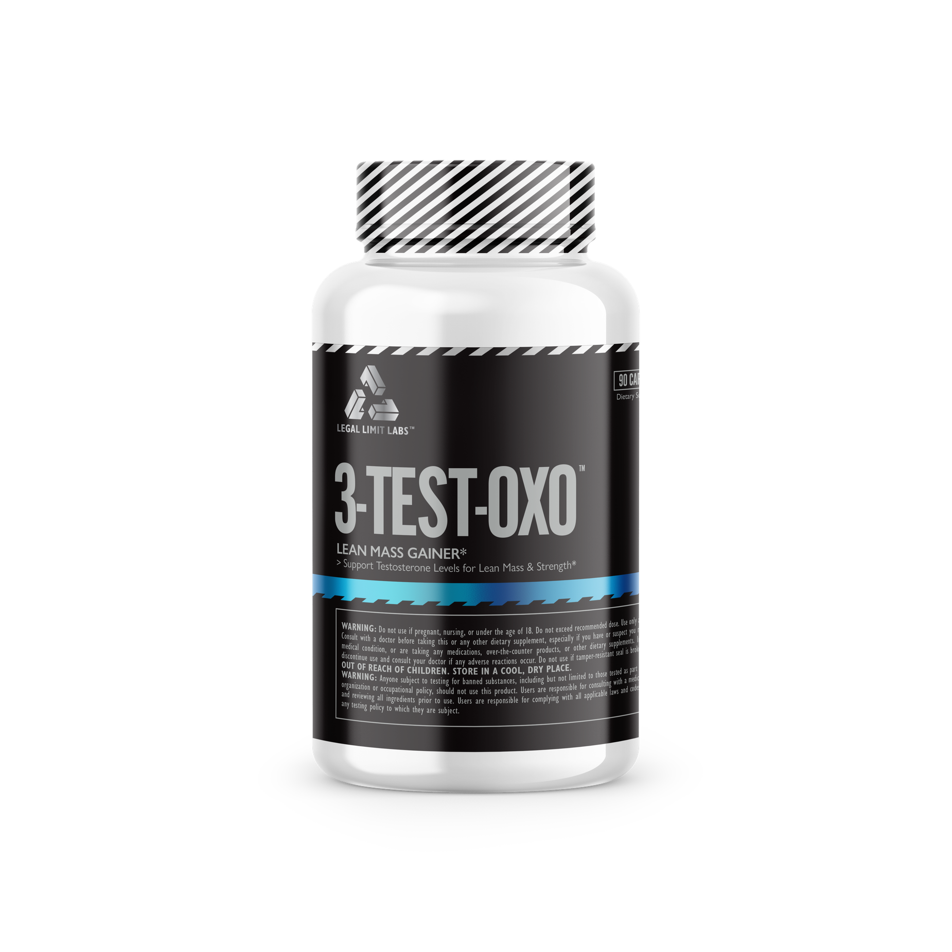3 TEST OXO Lean Mass Gainer by Legal Limit Labs