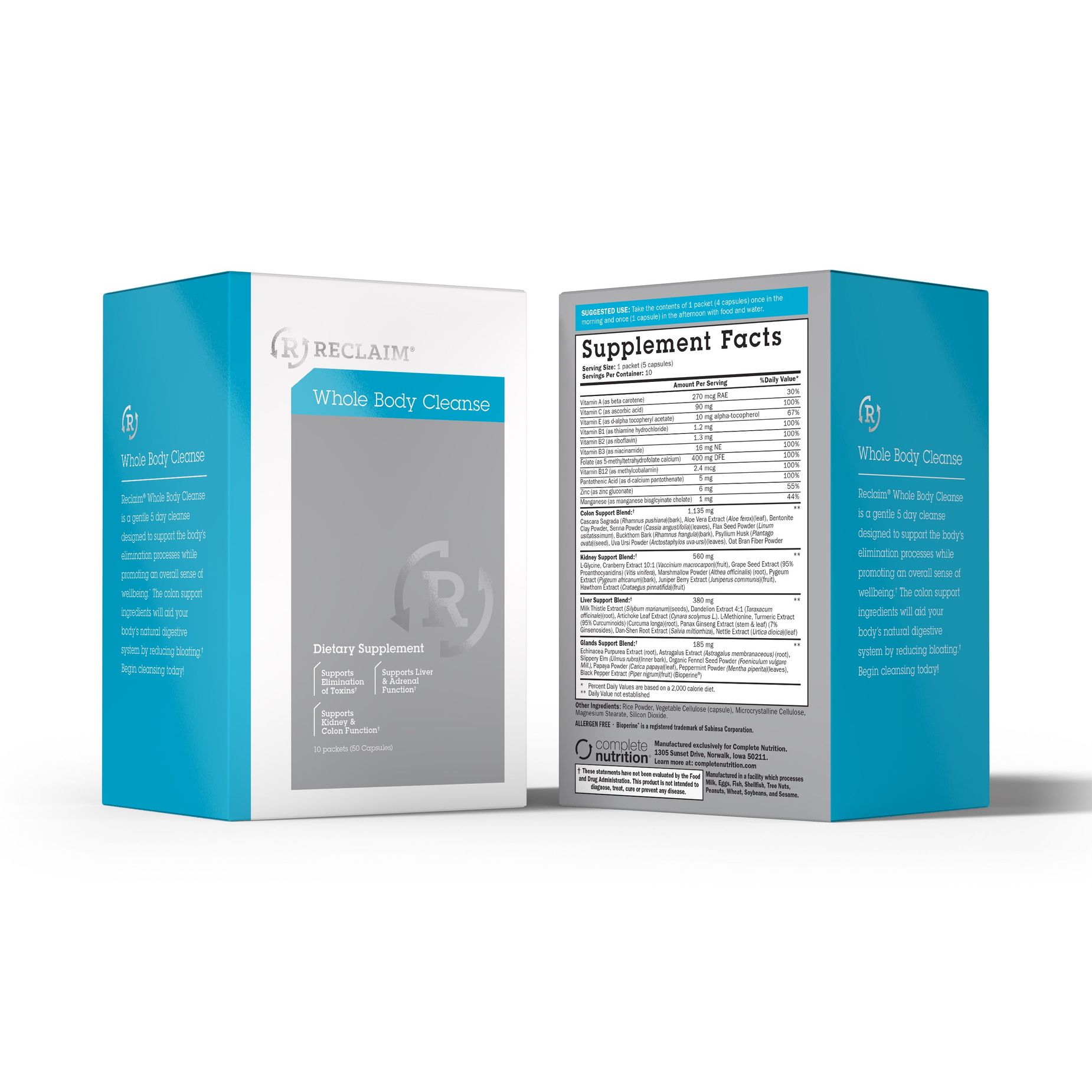 Reclaim Whole Body 5-Day Cleanse
