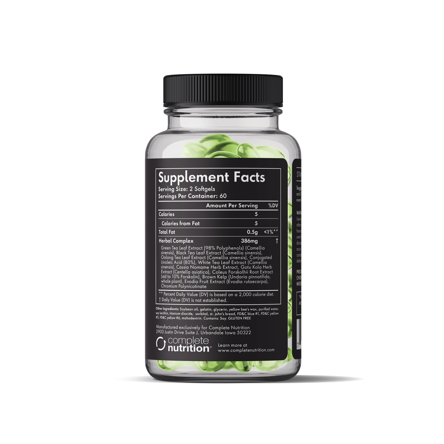 Complete Nutrition: Tone Green 120 ct