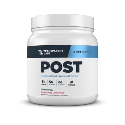 Transparent Labs: Post Workout