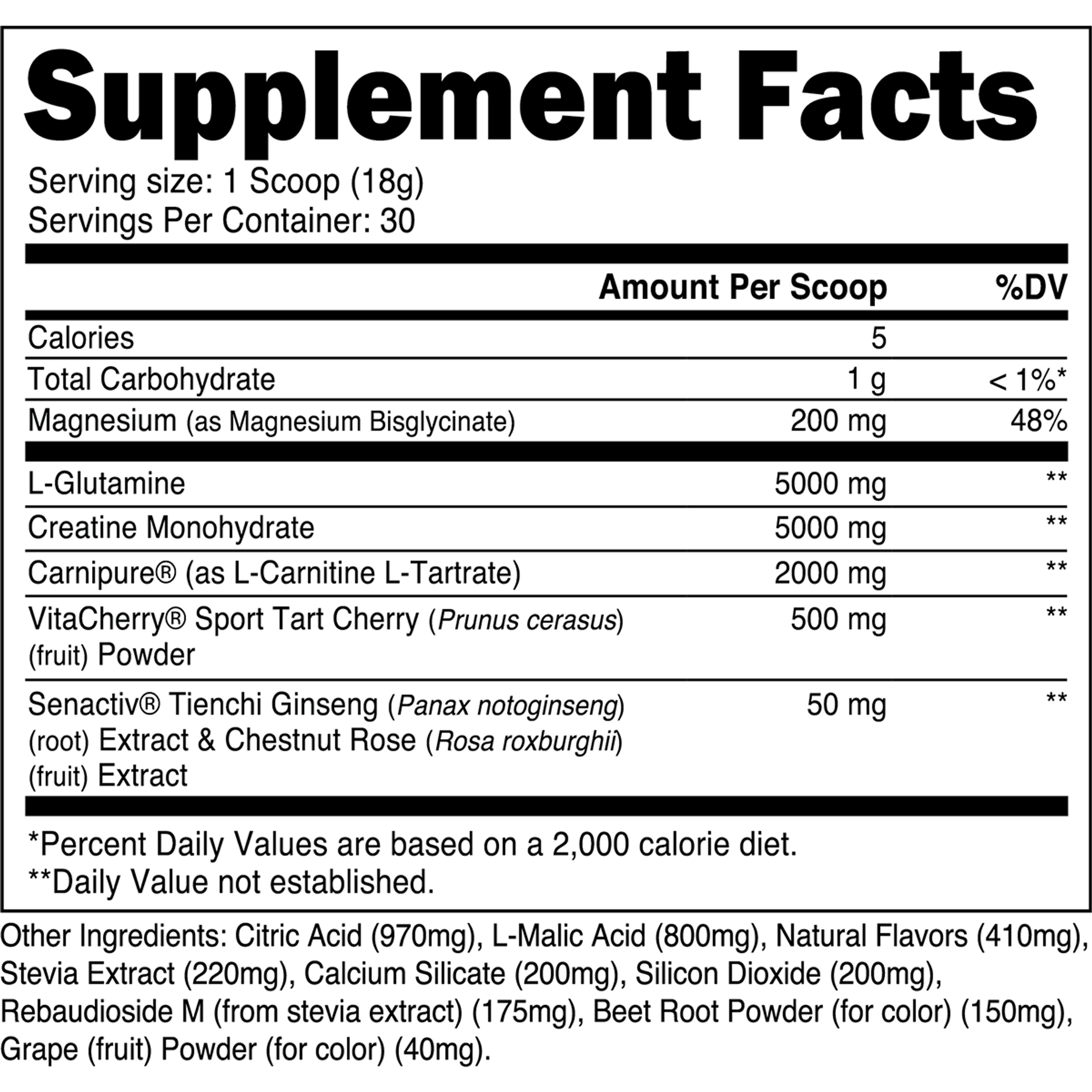 Transparent Labs: Post Workout