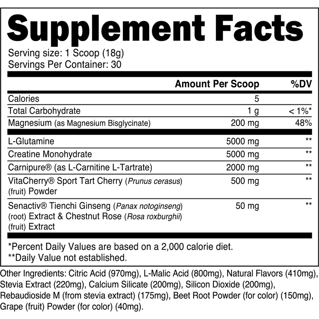 Transparent Labs: Post Workout