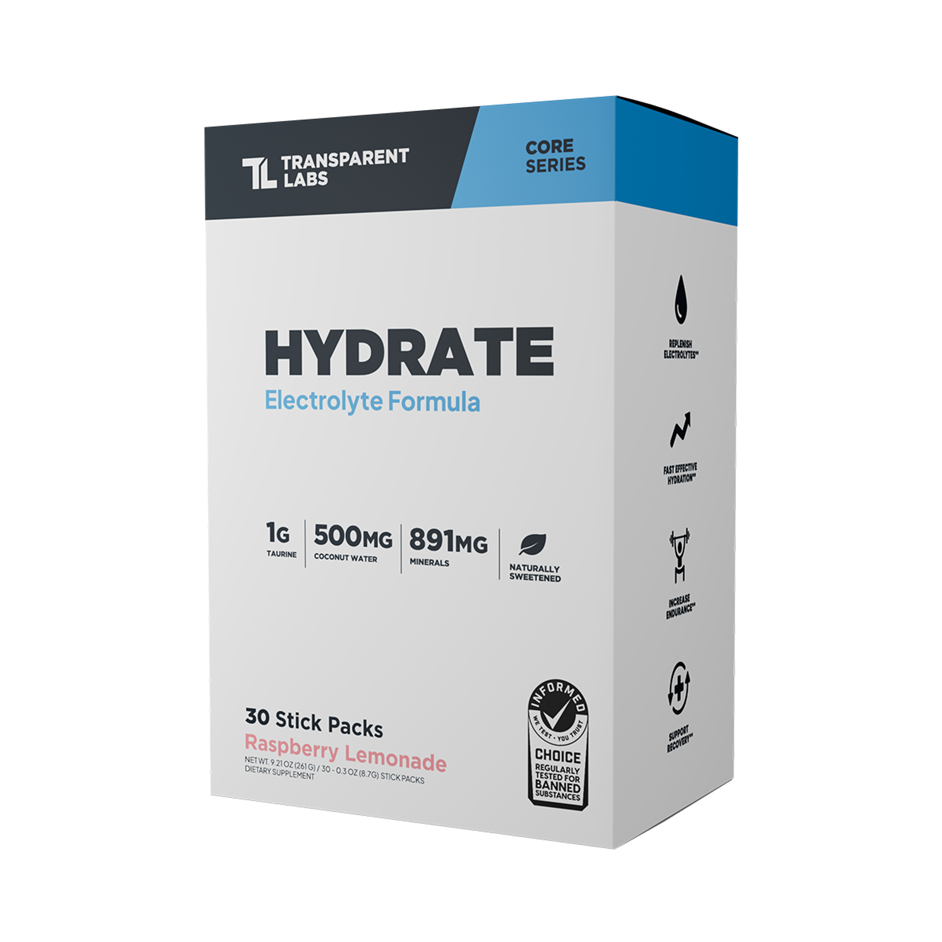 Transparent Labs: Hydrate