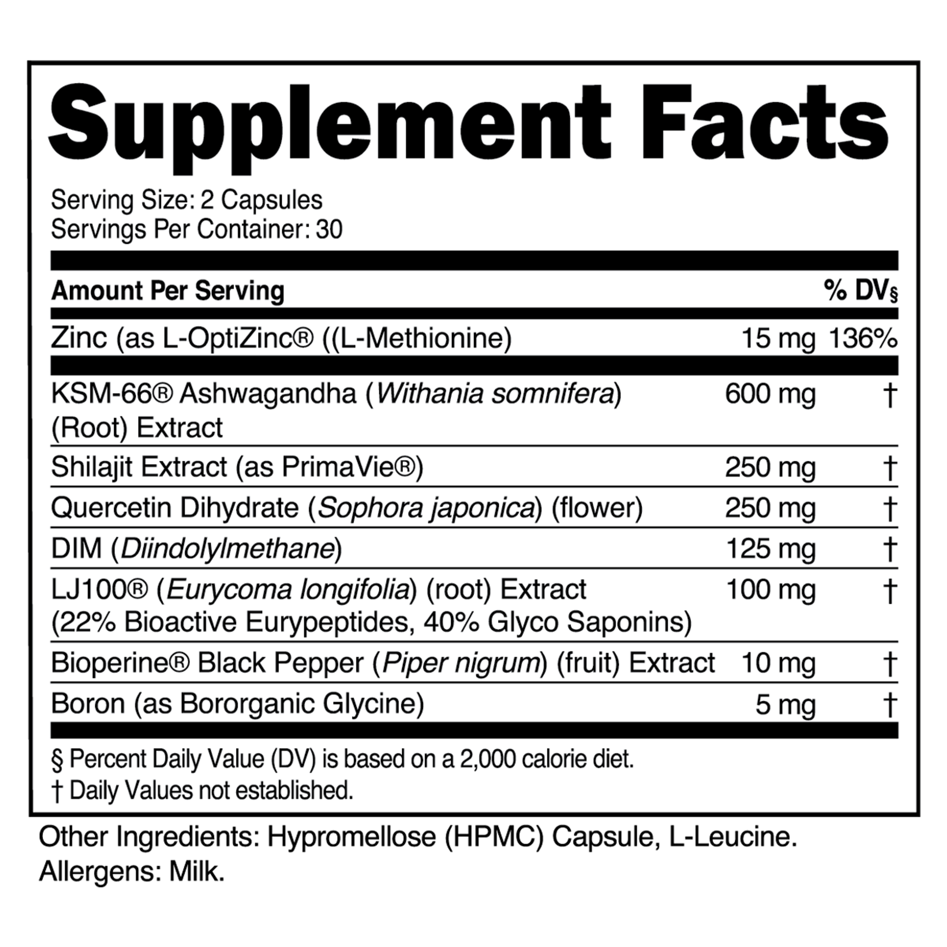 Vitality Testosterone Support