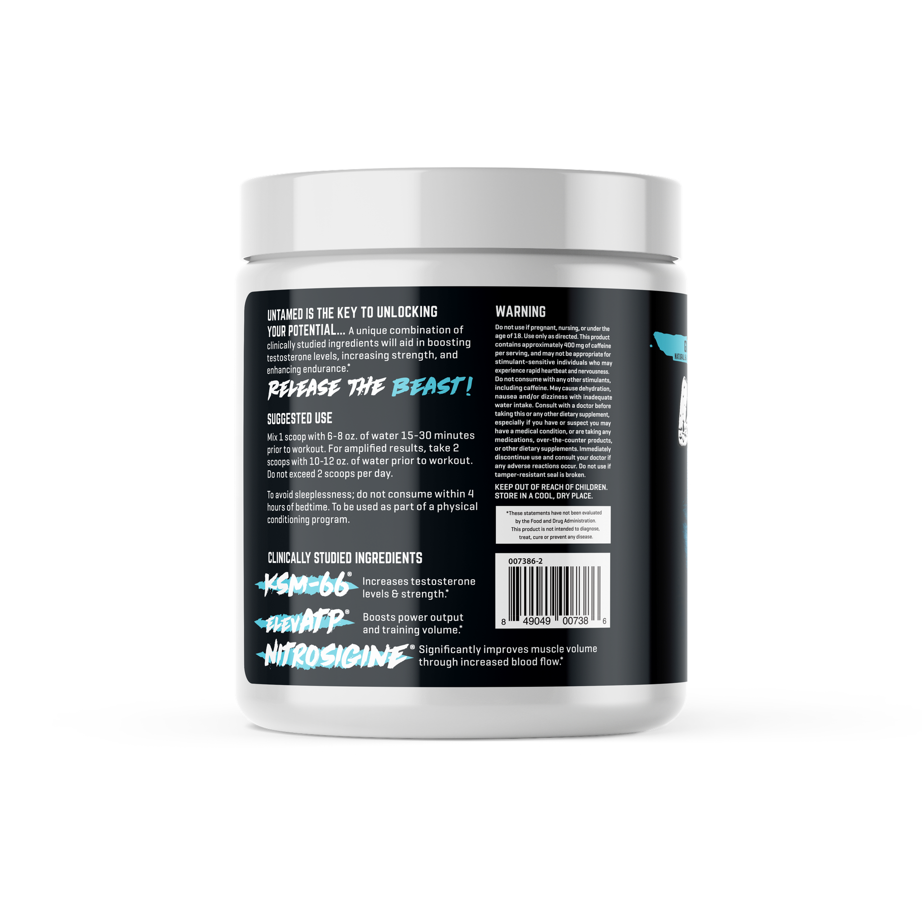 Complete Nutrition: Untamed Testosterone Pre-workout