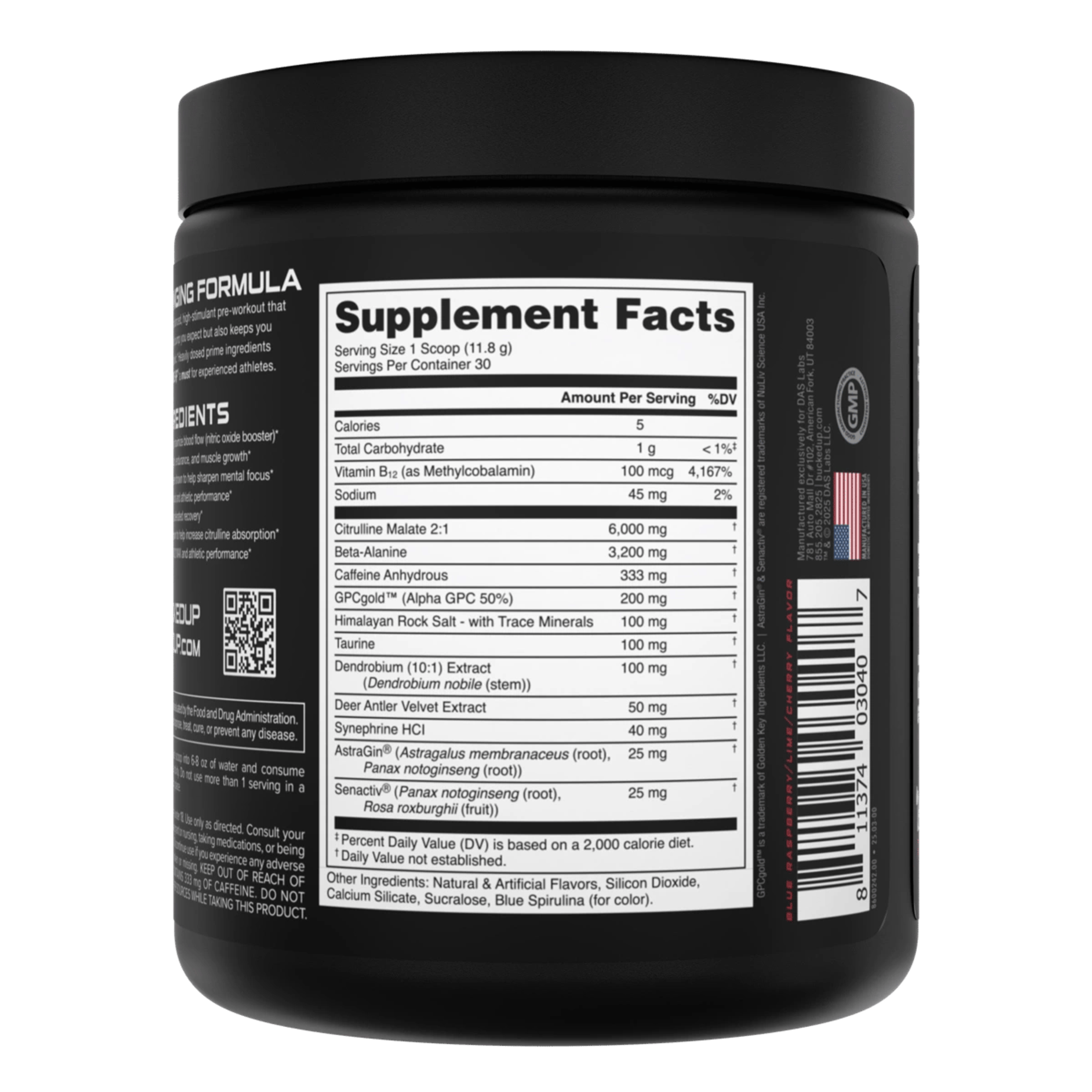 Woke AF - High Stimulant Pre-Workout