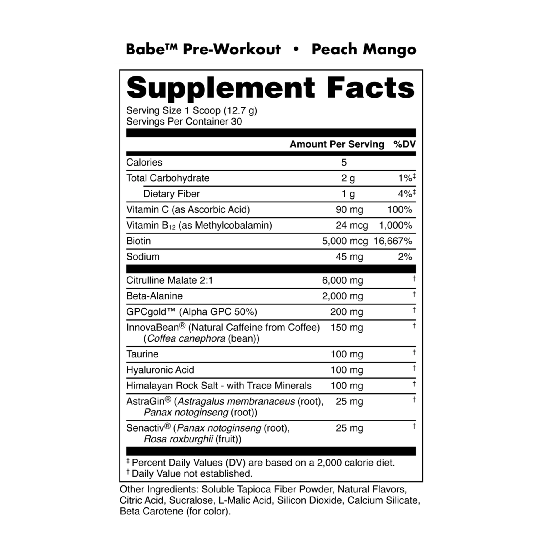 Babe Pre-Workout