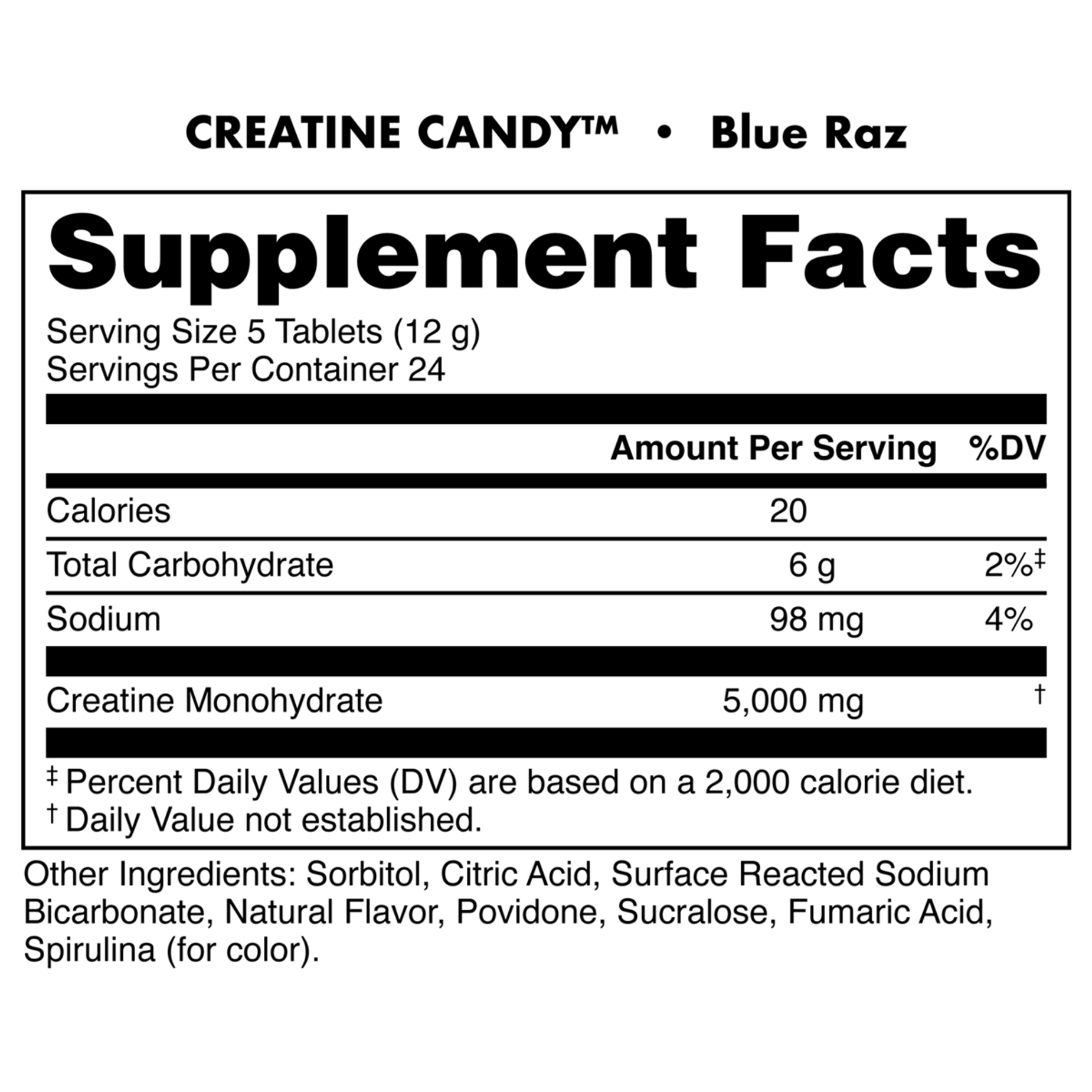 Creatine Candy