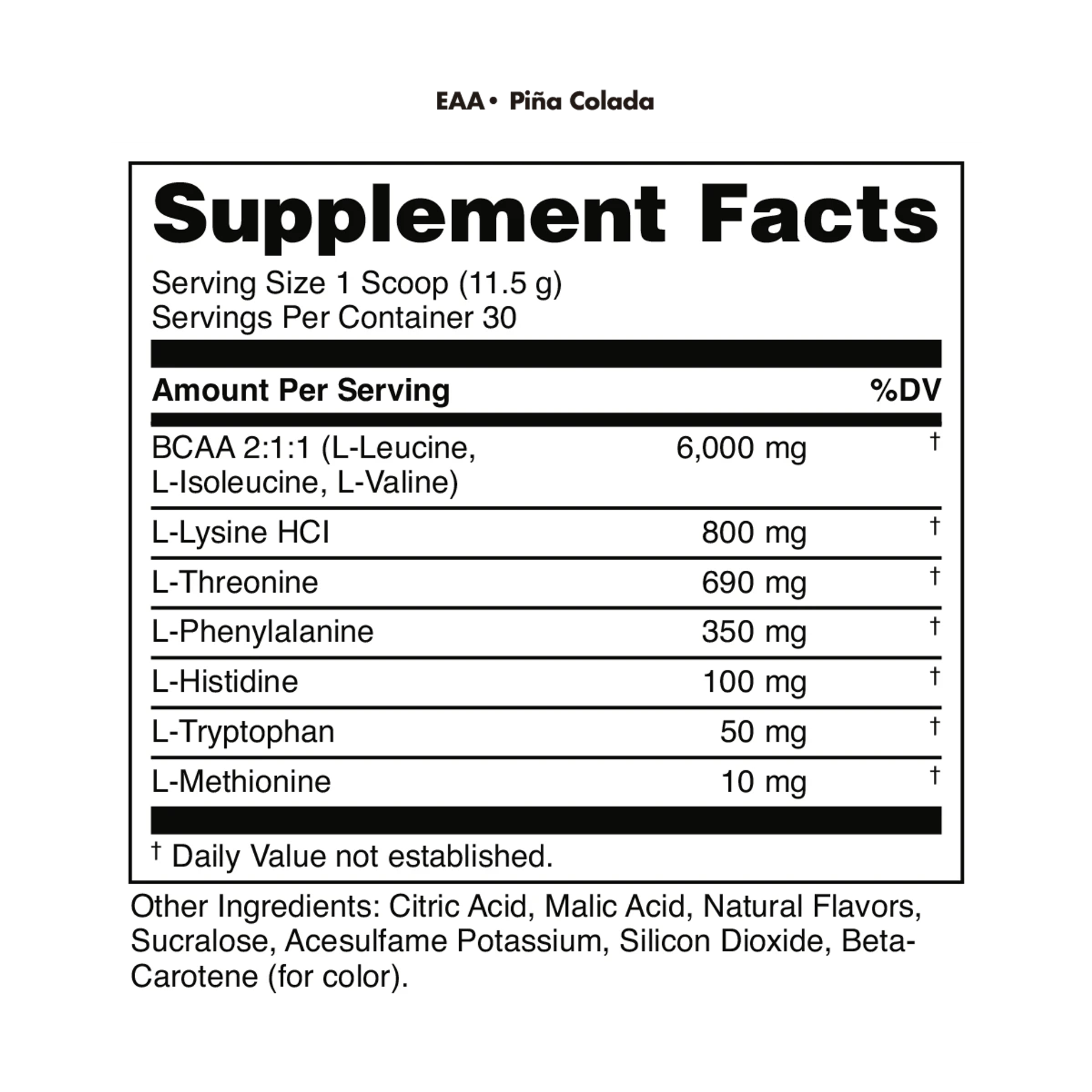 Essential Amino Acids