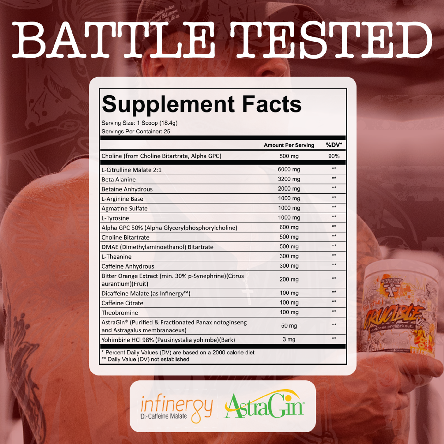 Crucible V2 Extreme Pre-Workout