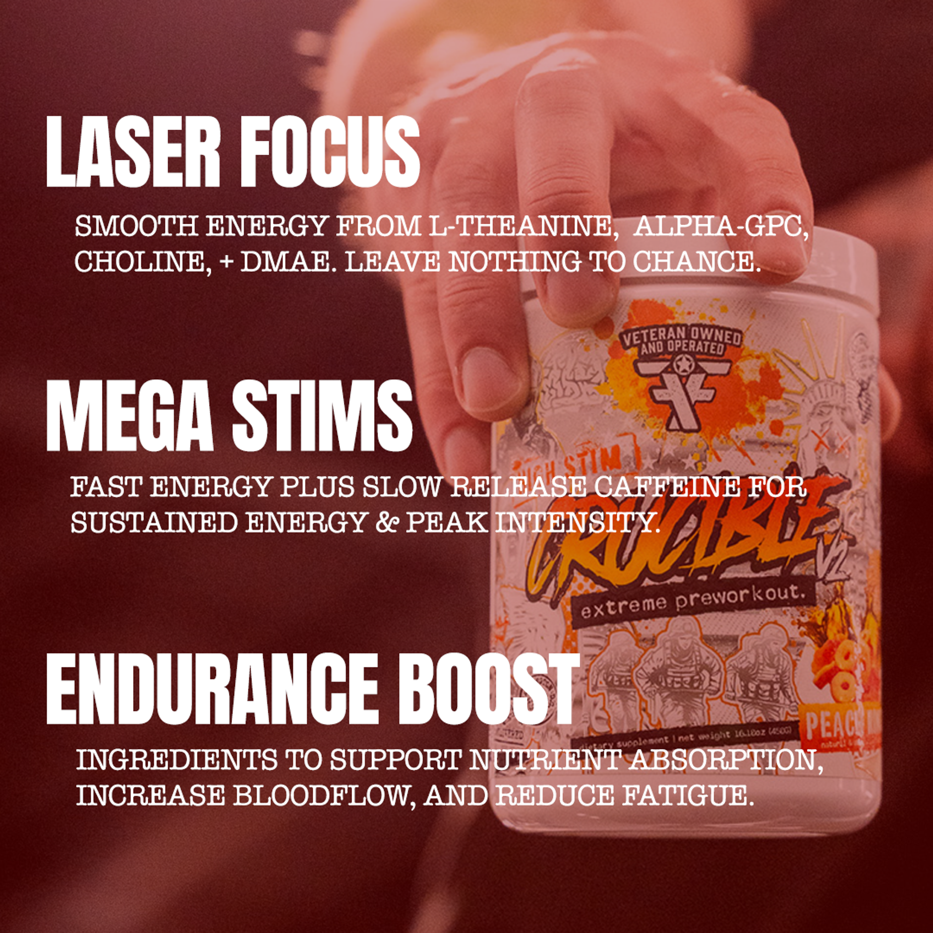 Crucible V2 Extreme Pre-Workout