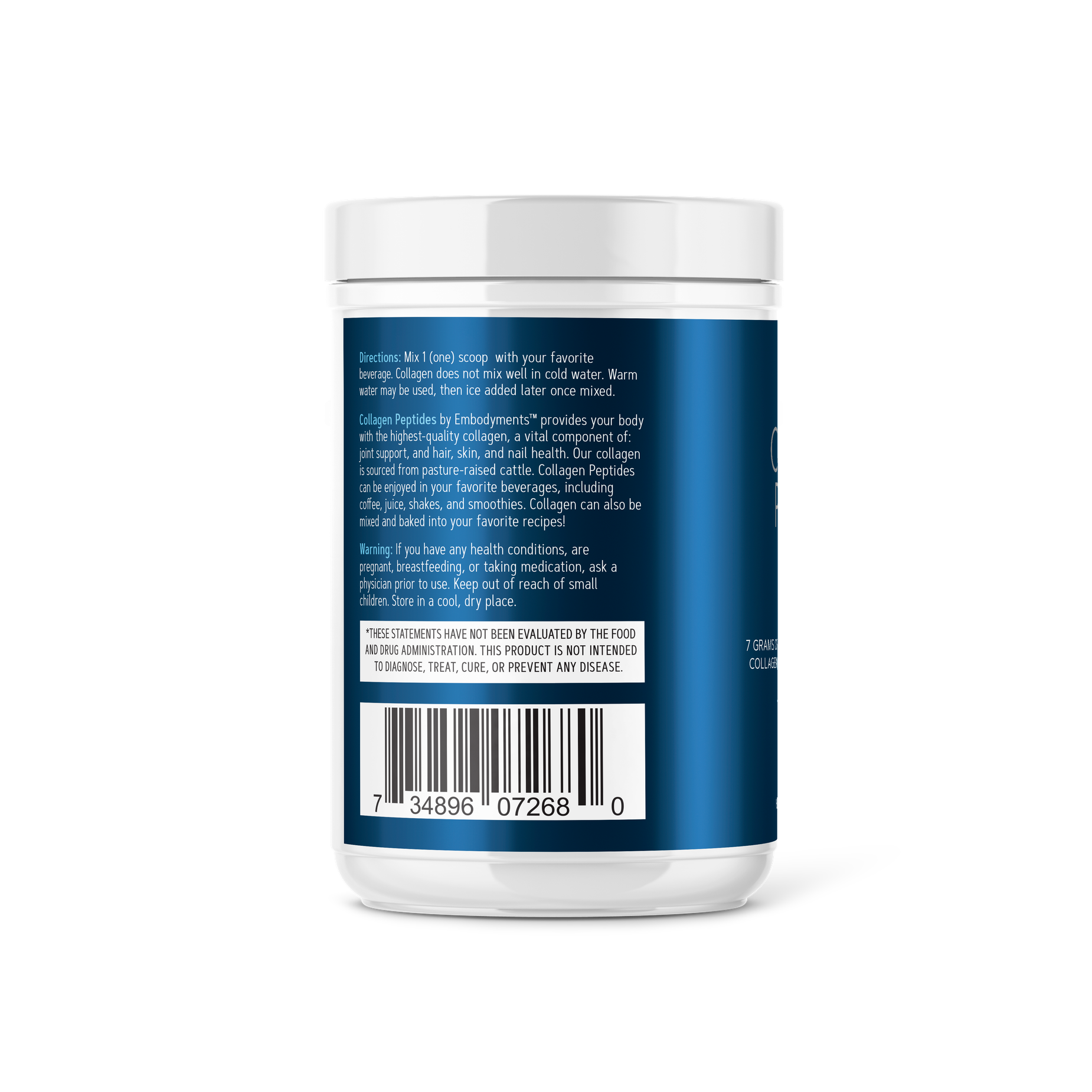 Collagen Peptides with Colostrum and NAD+ by Embodyments