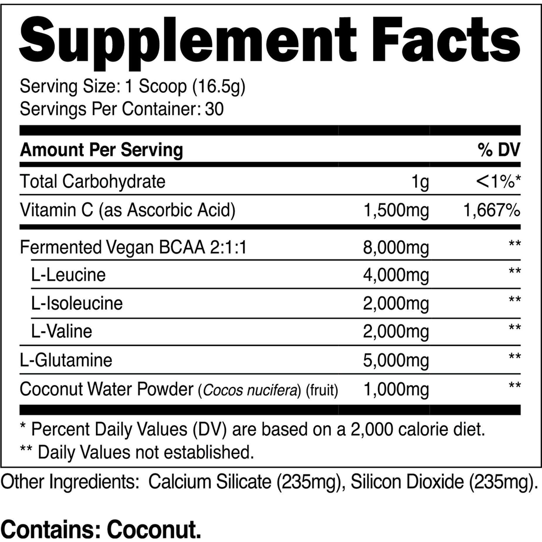 BCAA Glutamine