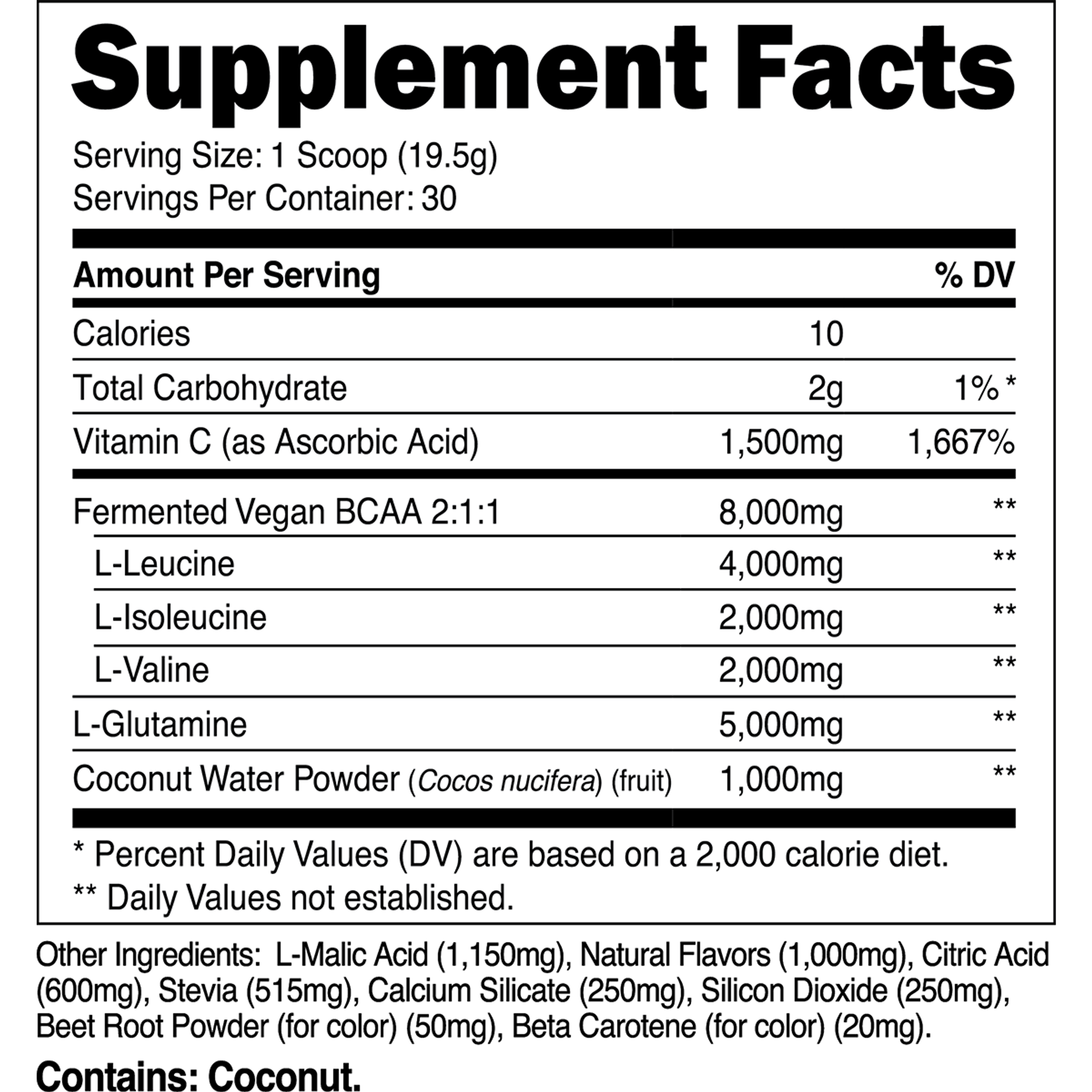 BCAA Glutamine