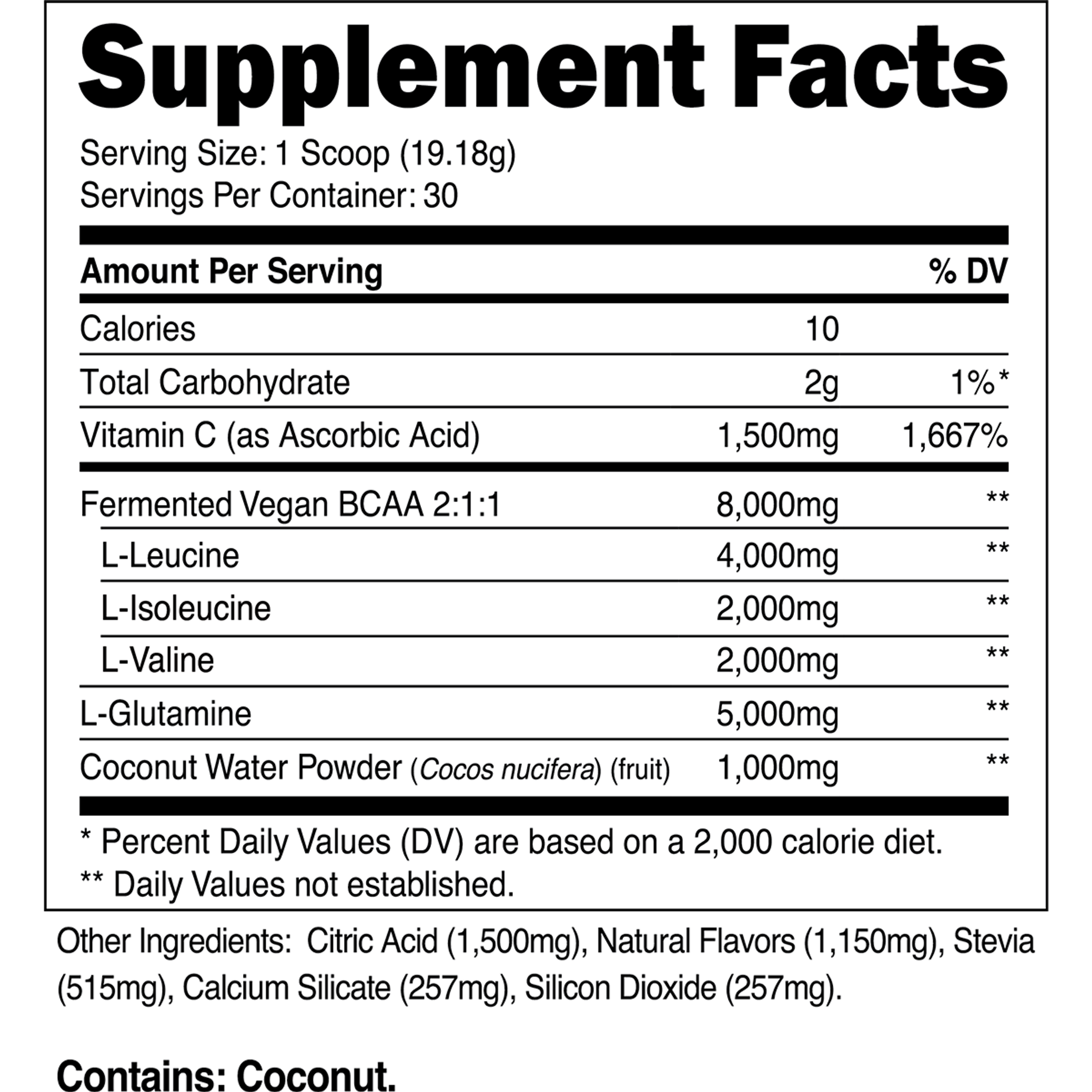 BCAA Glutamine