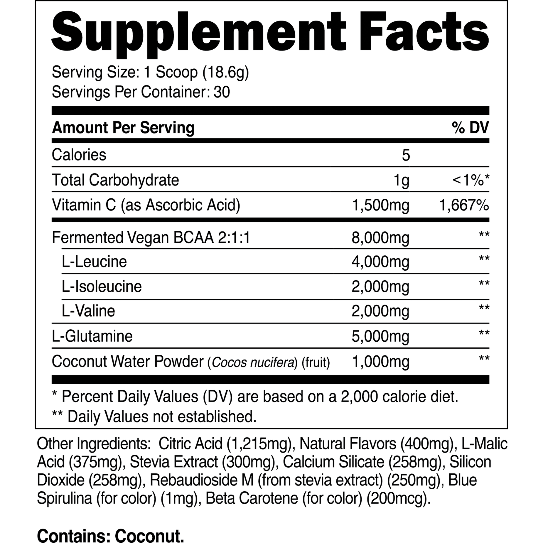 BCAA Glutamine