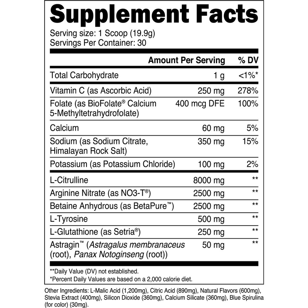 Pump Pre-Workout