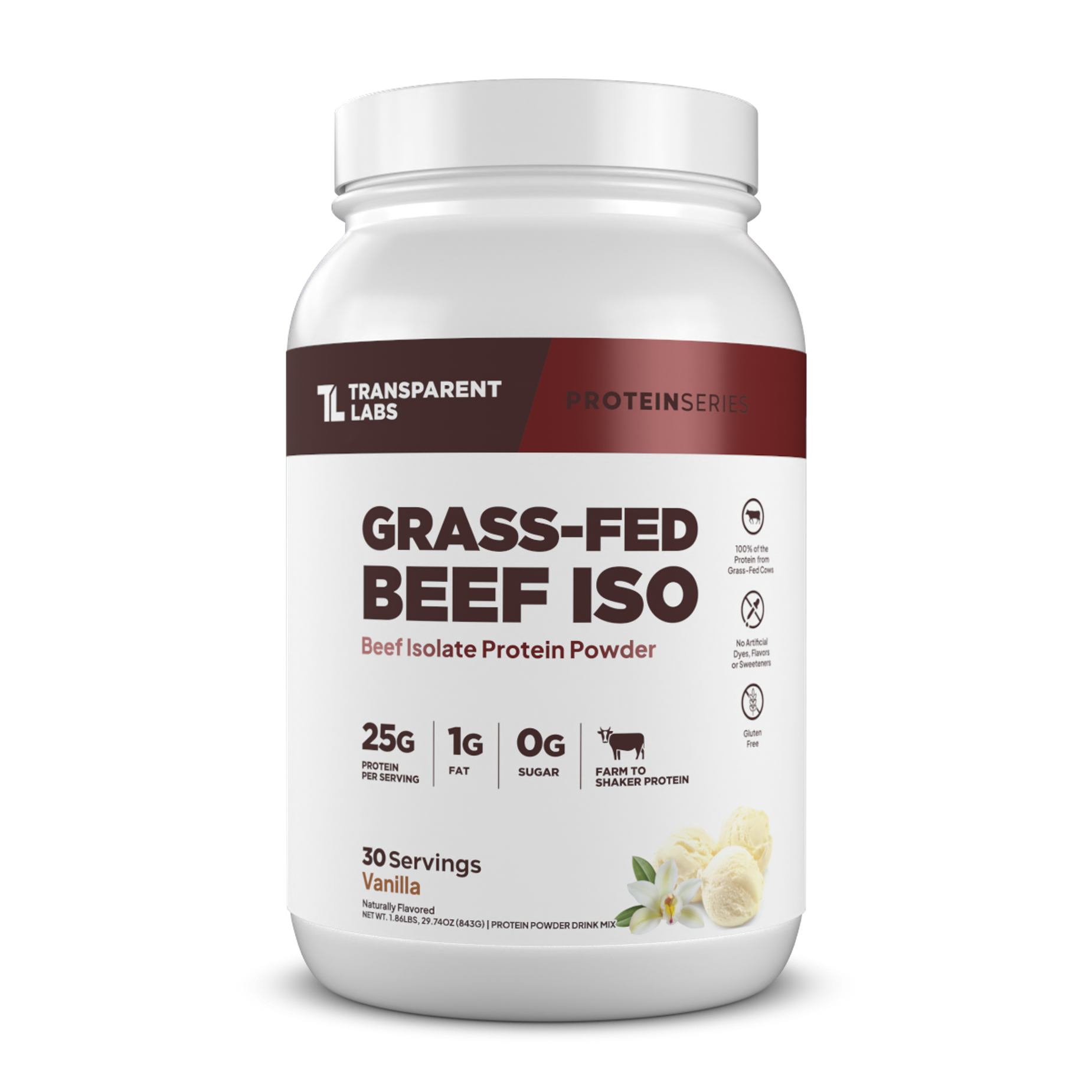 Grass-Fed Beef Protein Isolate