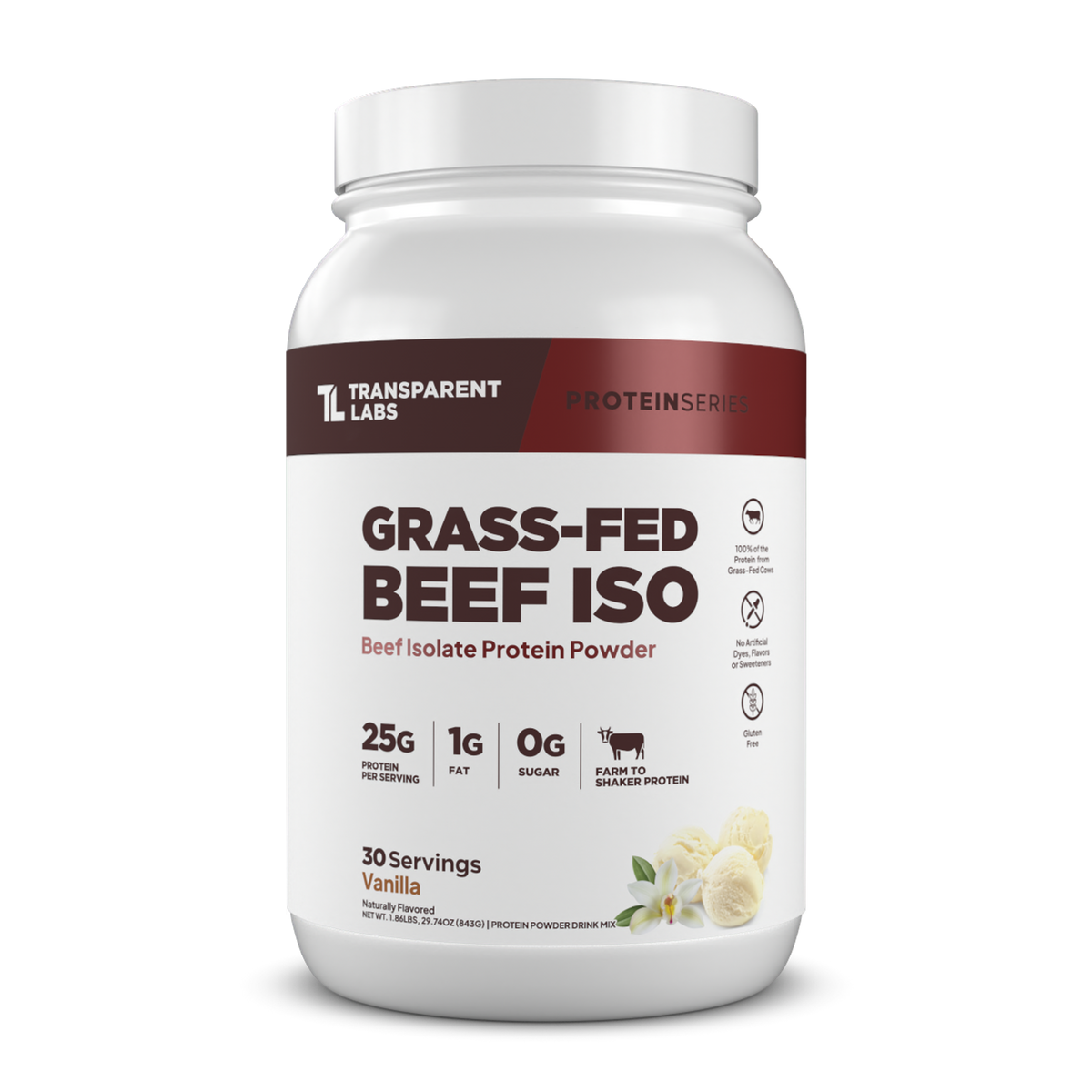 Grass-Fed Beef Protein Isolate